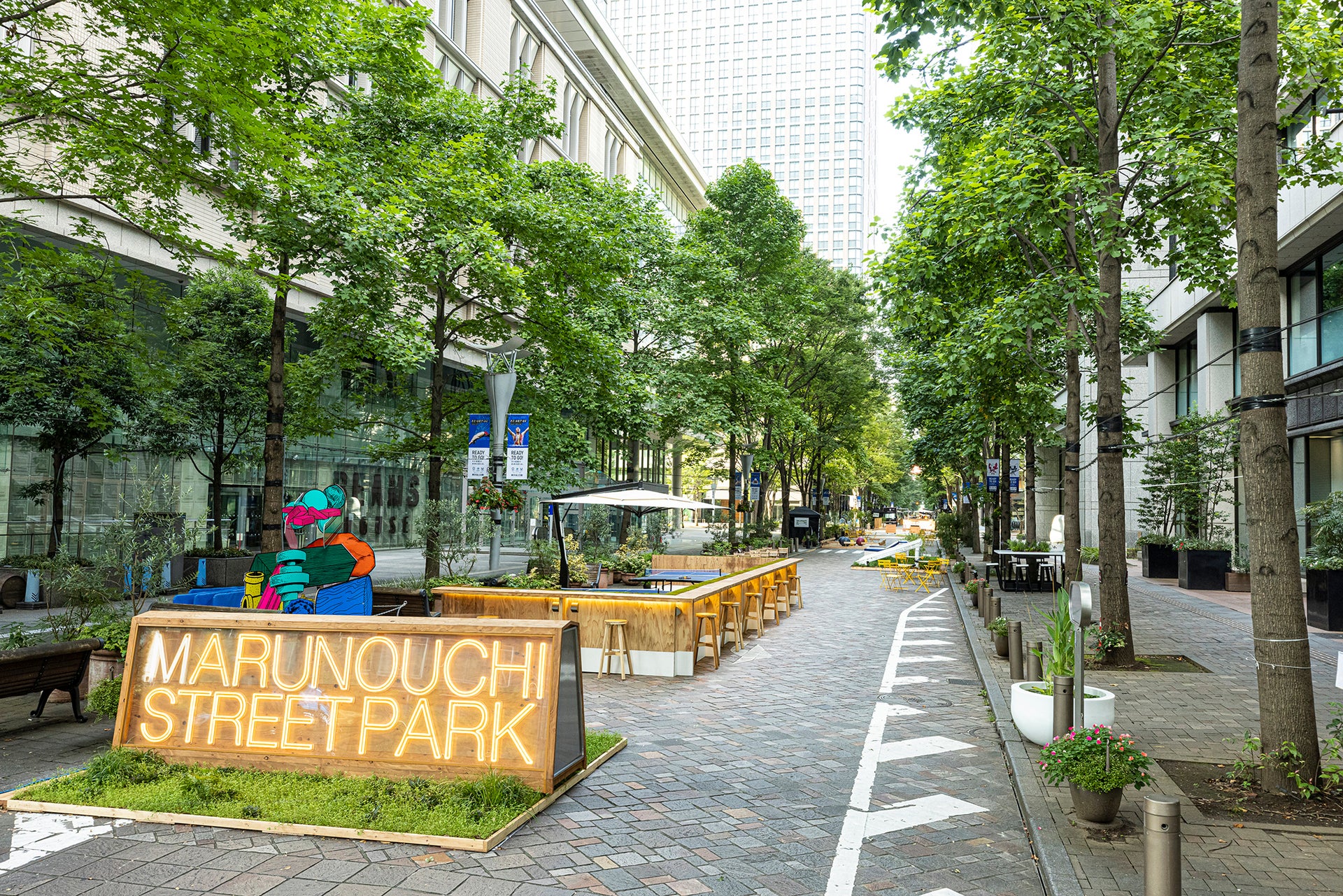 Marunouchi Street Park 2021 Summer
